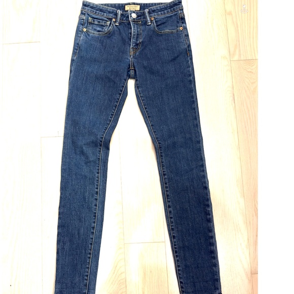 Burberry Brit Skinny Mid Rise Jeans Size 25 - Picture 1 of 7